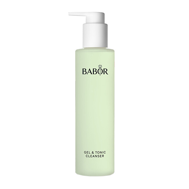 Babor Cleansing gel and skin tonic 2 in 1 for mixed and oily skin (Gel & Tonic Clean ser) 200 ml 200ml Moterims