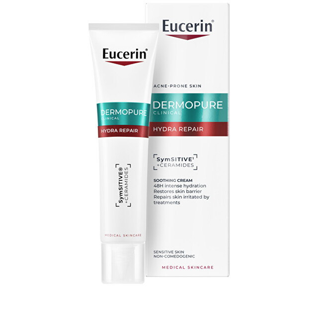 Eucerin Renewing cream for problematic skin DermoPure Clinical (Soothing Cream) 40 ml 40ml Moterims