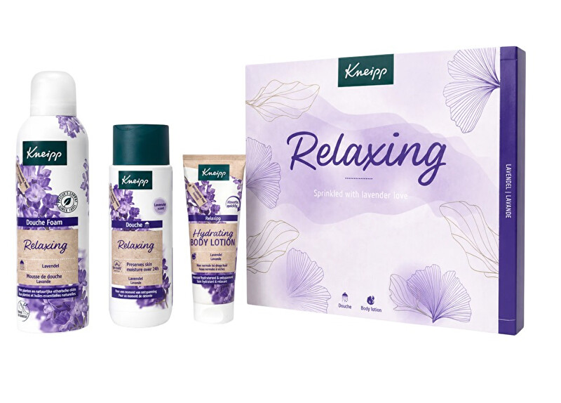 Kneipp Relaxing Premium Trio - D&aacute;rkov&aacute; sada Vonios ir du&scaron;o priemonė Moterims