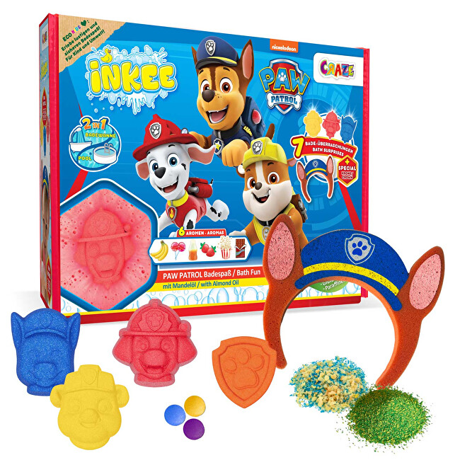 INKEE Paw Patrol set Vonios ir du&scaron;o priemonė