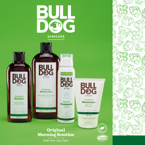 Bulldog Original Morning Routine Set Gift Set &scaron;ampūnas