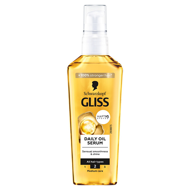Gliss Kur Daily oil serum for all hair types 75 ml 75ml &scaron;ampūnas
