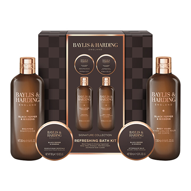 Baylis & Harding Black Pepper & Ginseng Gift Set Vyrams