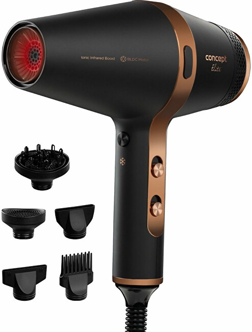 Concept Hair dryer Elite Ionic Infrared Boost VV6030 plaukų džiovintuvas