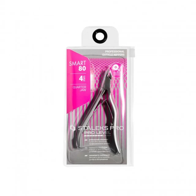 STALEKS Professional Cuticle Nippers SMART 80 7 mm (Professional Cuticle Nippers) Manikiūro priemonė