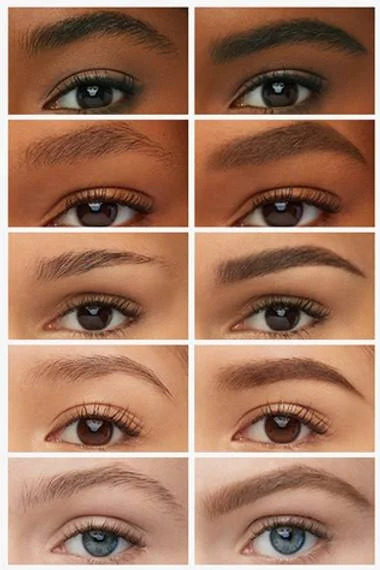 Maybelline Eyebrow Pencil and Powder Express Brow Satin Duo 04 Dark Brown antakių pie&scaron;tukas