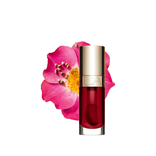 Clarins (Lip Comfort Oil) 7 ml 08 Strawberry Moterims