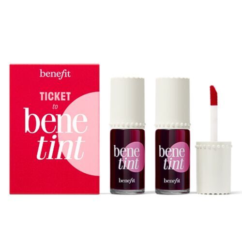Benefit Ticke to Benetint Duo Set liquid lip and cheek color gift set &scaron;viesintojas