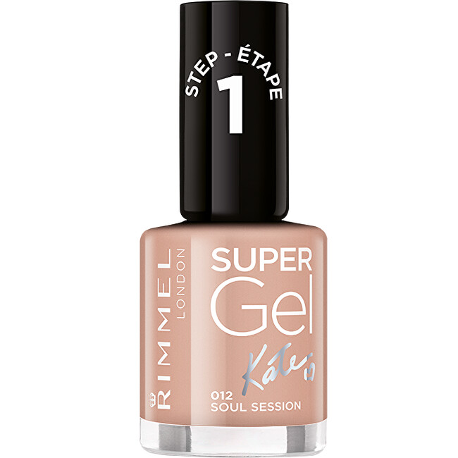 Rimmel Gel nail polish Super Gel (Nail Polish) 12 ml 042 Rock N Roll 12ml nagų lakas