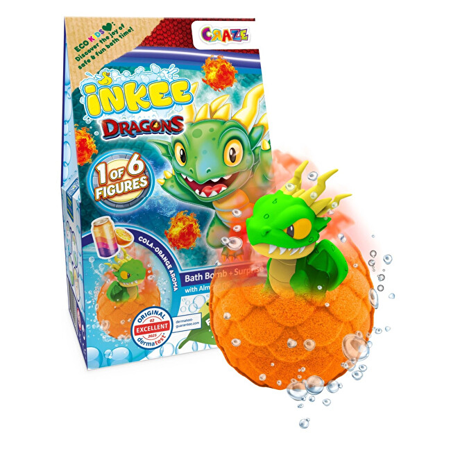 INKEE Bath bomb with a surprise Dragon Vonios ir du&scaron;o priemonė