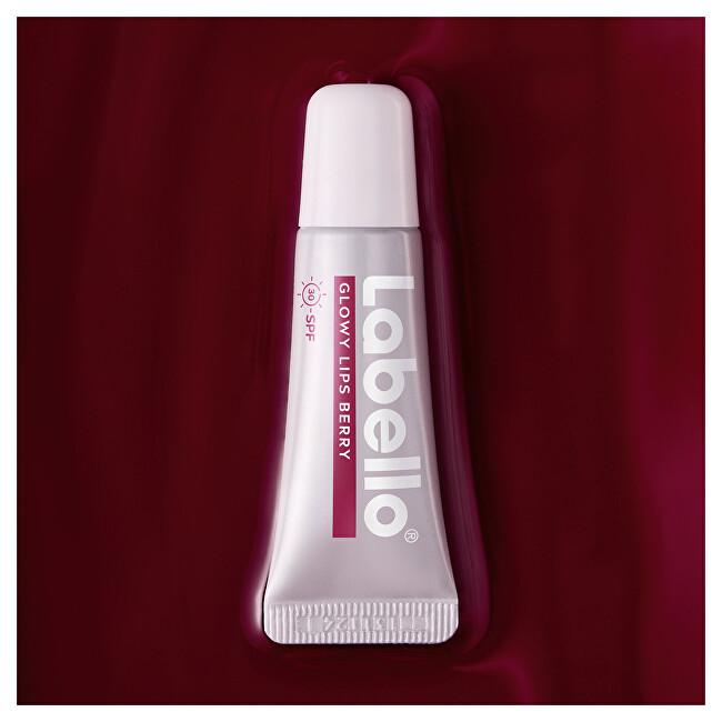 Labello Lip Balm SPF 30 Glowy Lips Berry 10 ml 10ml lūpų balzamas
