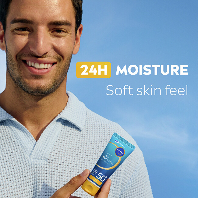 Nivea Sunscreen SPF 50+ UV Face Sunscreen 40 ml 40ml veido apsauga
