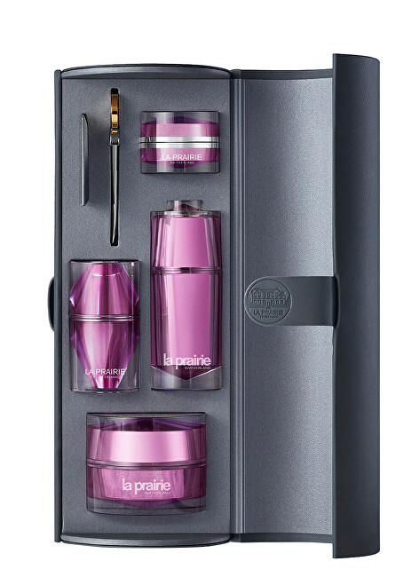 La Prairie Platinum Rare Luxury Ritual Set luxury rejuvenating care gift set vietinės priežiūros priemonė