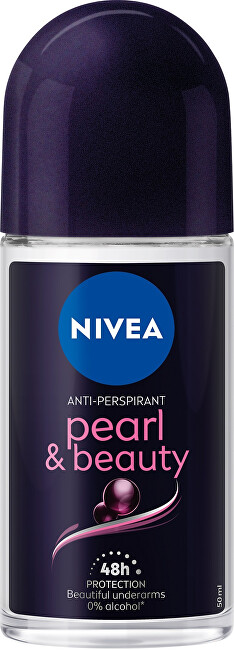 Nivea Ball antiperspirant Pearl & Beauty Black (Anti-Perspirant) 50 ml 50ml Moterims
