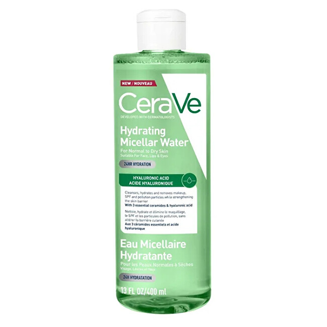 CeraVe Hydrating Micellar Water Hydrating Micellar Water 400ml makiažo valiklis