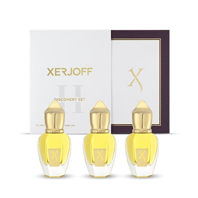 Xerjoff Mini sada XerJoff - Muse + Apollonia + Accento Overdose 3 x 15 ml 15ml NI&Scaron;INIAI Unisex