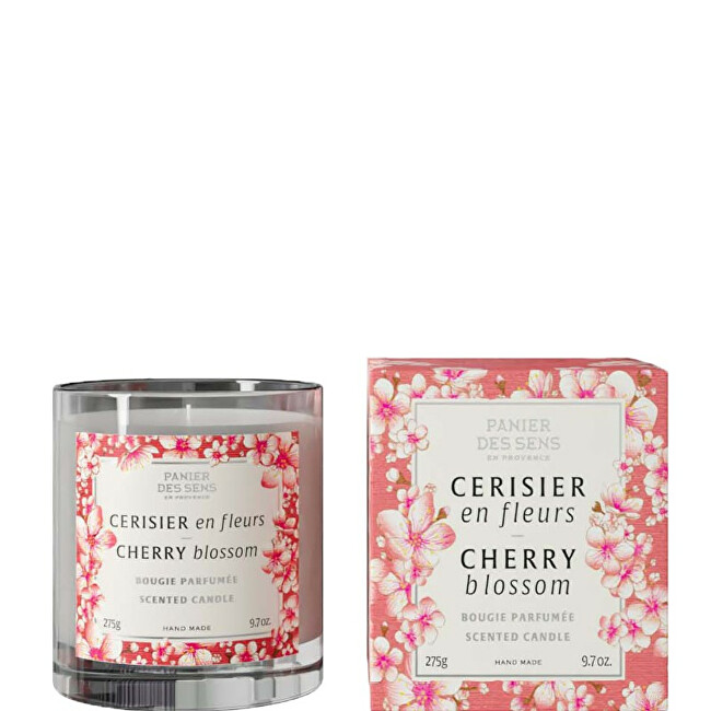 Panier des Sens Scented candle Home Cherry Blossom (Scented Candle) 275 g kvepianti žvakė