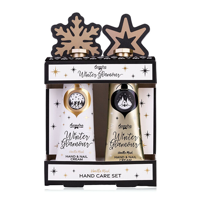 Accentra Winter Glamour Hand Care Gift Set with File Moterims