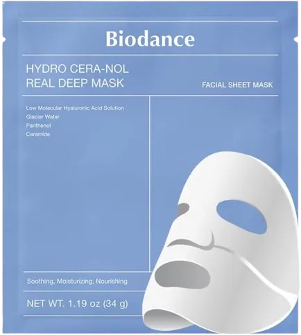 Biodance Deeply hydrating face mask Hydro Cera-nol (Real Deep Mask) 34 g Moterims Biodance Deeply hydrating face mask Hydro Cera-nol (Real Deep Mask) 34 g Moterims