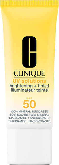 Clinique UV Solutions Brightening + Tinted Mineral Sunscreen 40 ml Medium Moterims