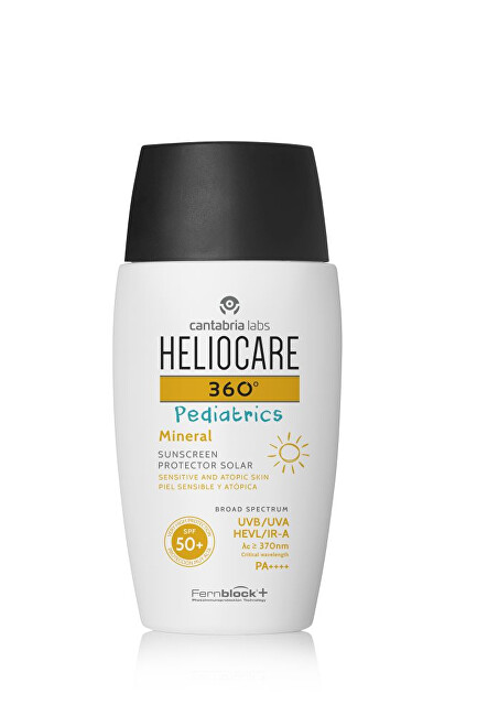 Heliocare Children´s sunscreen for sensitive and atopic skin SPF 50+ 360° ( Mineral Sun Cream) 50 ml 50ml Vaikams