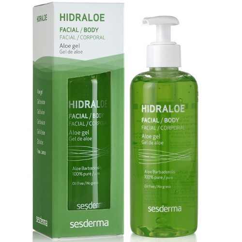 Sesderma Hidraloe Face and Body Moisturizing Gel (Aloe Gel) 250 ml 250ml