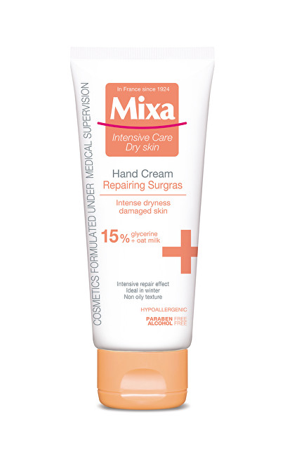 Mixa Regenerative hand cream for extra dry skin 100 ml 100ml rankų kremas