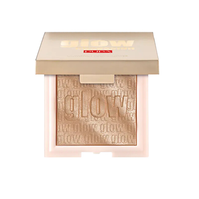 PUPA Milano Glow Obsession Compact Highlighter (Compact Highlighter) 6 g 002 Rose Gold Moterims