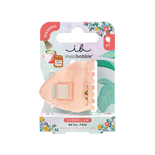 Invisibobble Everclaw Oasis Coral Crush S Hair Clip Moterims
