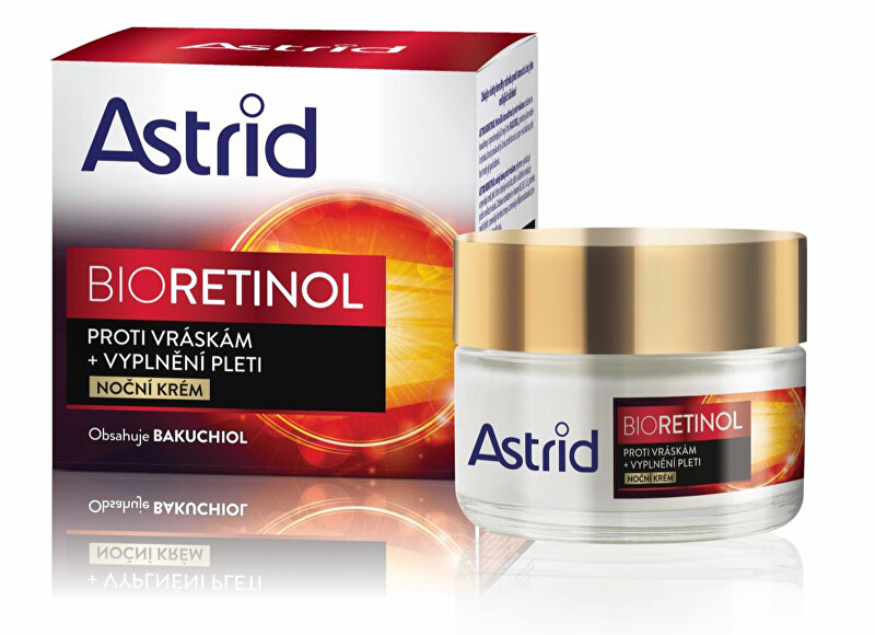 Astrid Anti-wrinkle night cream to fill the skin Bioretinol 50 ml 50ml Moterims