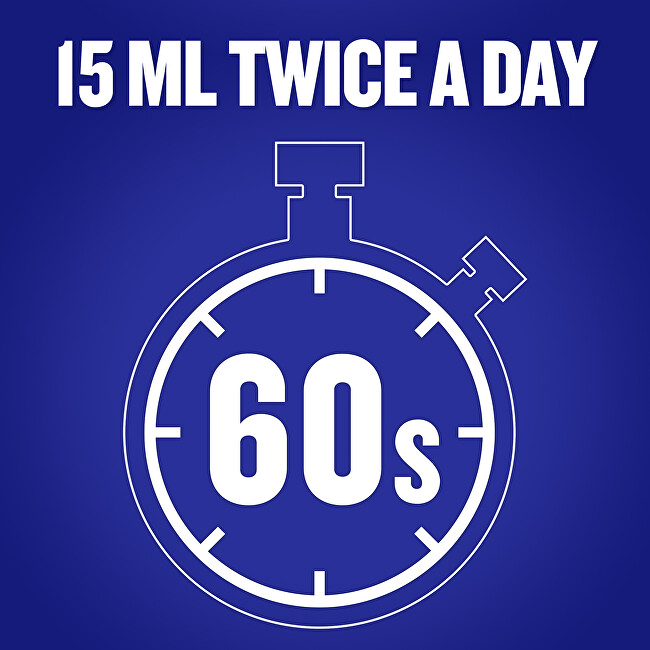 Listerine Advanced Nightly Reset Mild Taste Mouthwash 500ml dantų skalavimo skystis