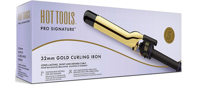 Hot Tools Gold Curl ing Iron 32 mm hair curler plaukų garbanų formavimo įrankis