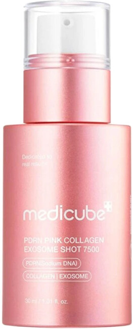 Medicube Medicube PDRN Pink Exosome Shot Serum 7500 Veido priemonė raudonuojančiai ir jautriai odai Moterims