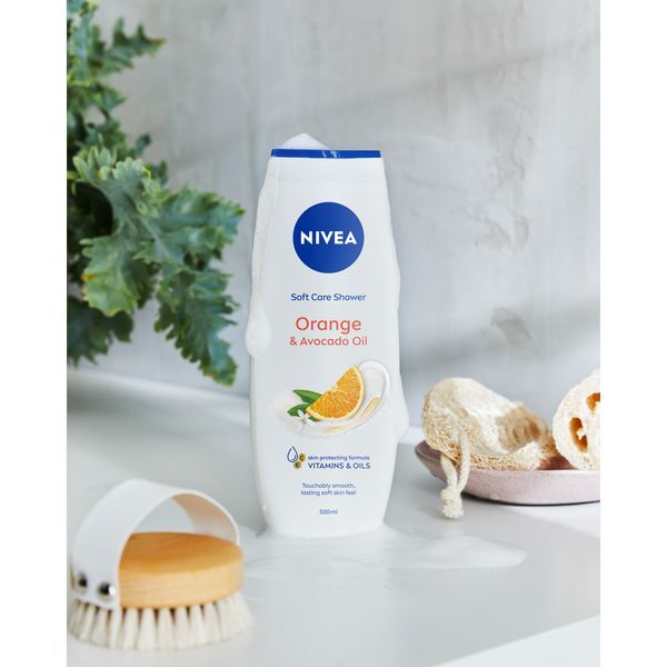 Nivea Shower gel Orange & Avocado Oil (Care Shower Gel) 500 ml 500ml Moterims