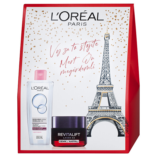 L´Oréal Paris Revita lift Laser X3 cosmetic set Moterims