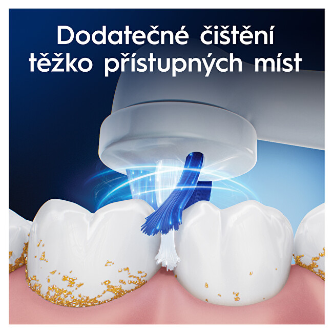 Oral B Replacement brush heads iO Interdental Clean 2 pcs dantų &scaron;epetėlis
