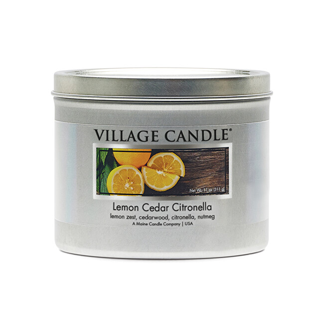 Village Candle Village Candle Vonná svíčka - Cedr a citrón, malá Unisex