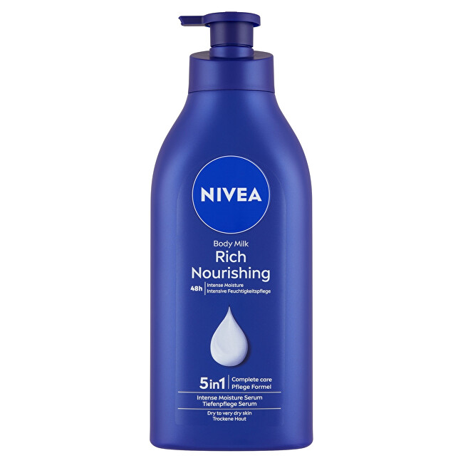 Nivea Nourishing Body Milk for Dry to Very Dry Skin ( Body Milk) 625ml Moterims