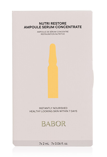 Babor BABOR NUTRI RESTORE AMPOULE SERUM CONCENTRATE Ampulių rinkinys, 7x2 ml 2ml Moterims
