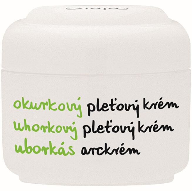Ziaja Cucumber skin cream Drėkinamasis veido kremas Moterims