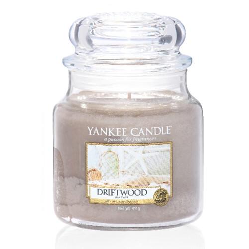 Yankee Candle Fragrance candle Classic medium Driftwood 411 g Unisex