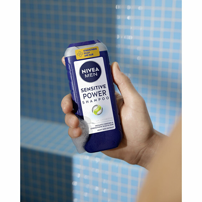 Nivea Men&acute;s shampoo for sensitive scalp Men Sensitive Power (Shampoo) 250 ml 250ml &scaron;ampūnas
