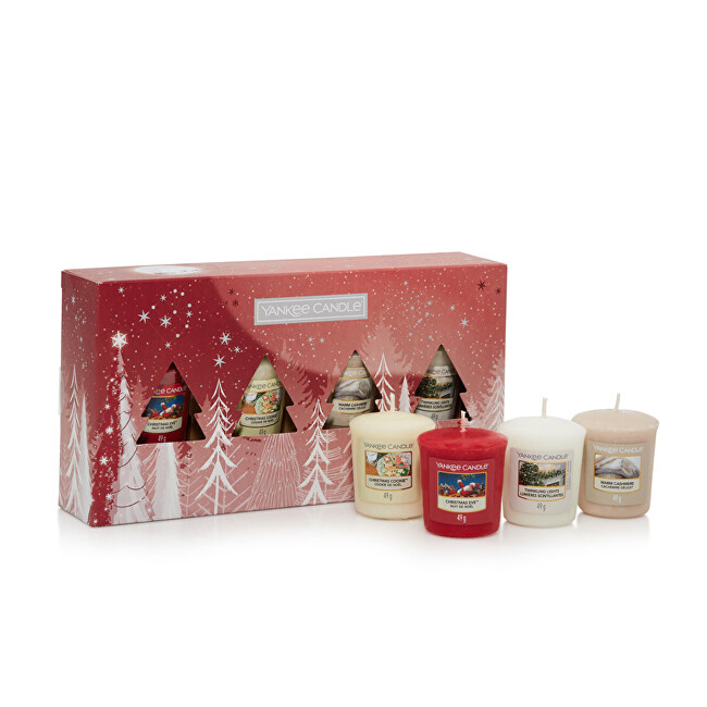 Yankee Candle Christmas gift set of 4 votive candles Unisex