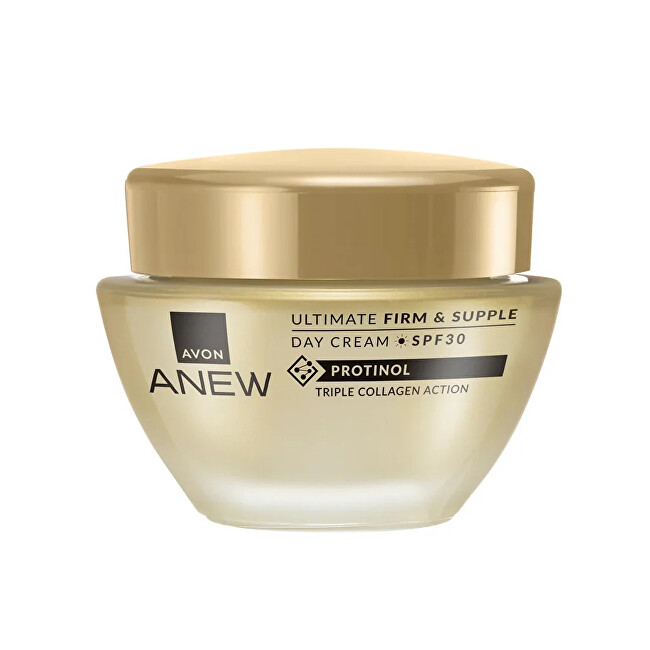Avon Ultimate Triple Collagen Action Day Firming Cream SPF 30 Drėkinamasis veido kremas Moterims