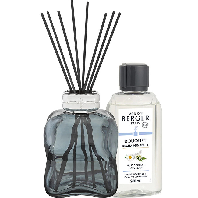 Maison Berger Paris Gift set aroma diffuser Cosy Blue + refill Cozy Musk 200 ml 200ml Unisex