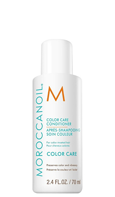 Moroccanoil Long Lasting Color Gift Set 70 ml Moisturizing shampoo for colored hair Color Care (Shampoo) 70 ml + Moisturizing conditioner for colored hair Color Care (Conditioner) 70 ml + Oil for all hair types (Treatment For All Hair Types) 10 ml &scaron;ampūnas Rinkinys