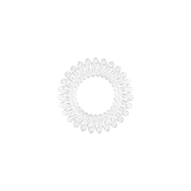 Invisibobble Hair band Power Crystal Clear 6 pcs plaukų formavimo prietaisas