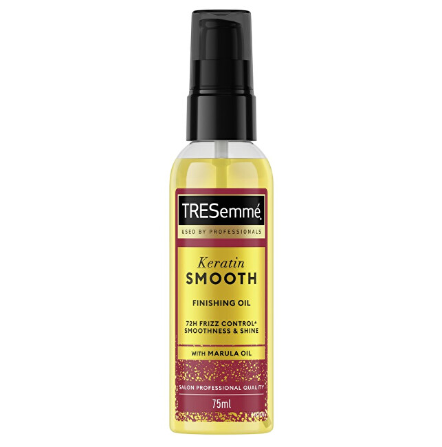 TRESemm&eacute; Keratin Smooth Oil 75 ml 75ml atstatomoji plaukų priežiūros priemonė