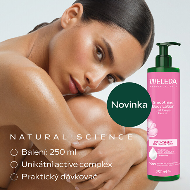Weleda Smoothing Body Lotion with Wild Rose (Smoothing Body Lotion) 250 ml 250ml Moterims