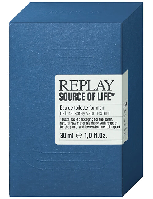 Replay Source Of Life Man - EDT 30ml kvepalai Vyrams